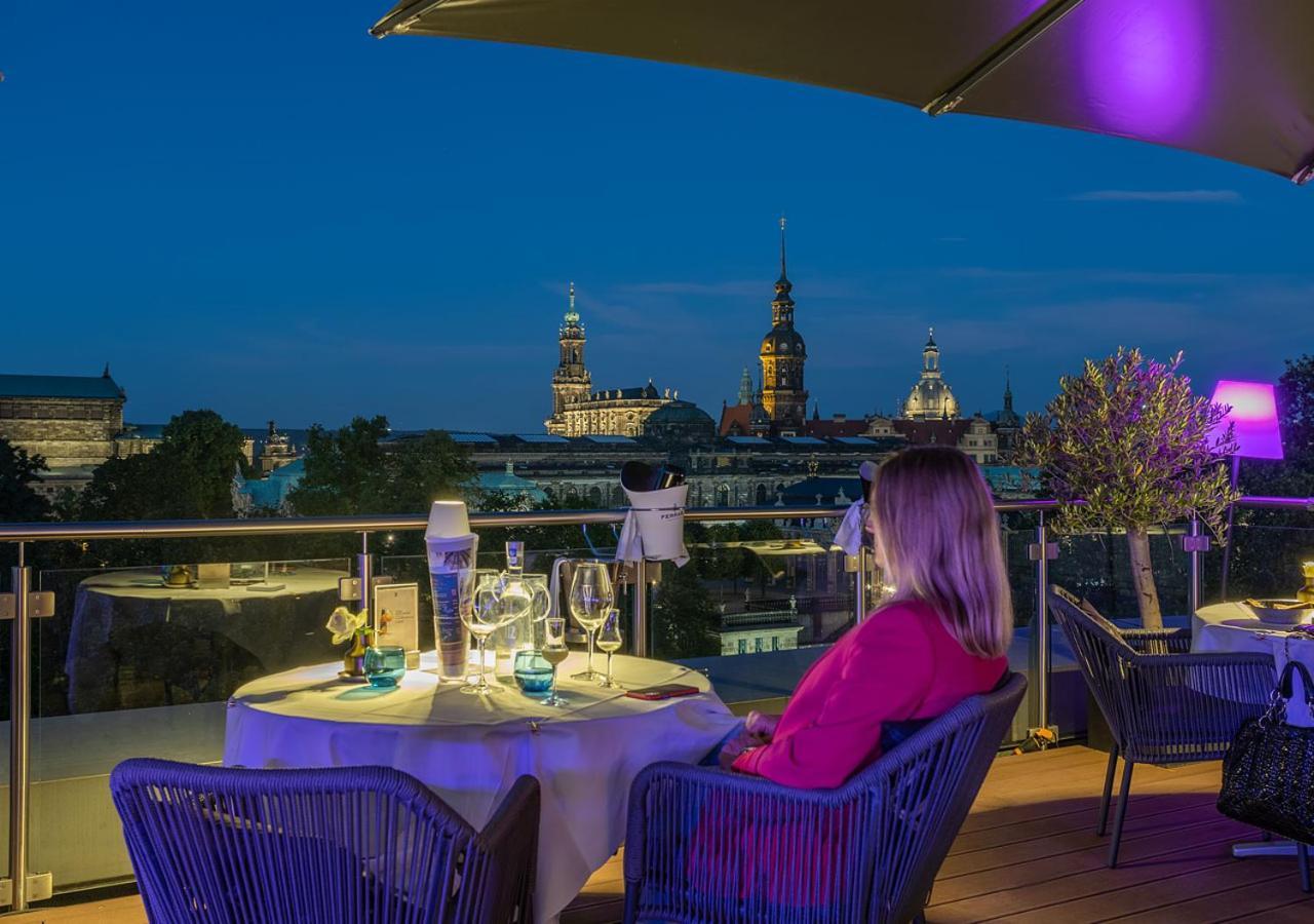 ドレスデン レジデンツ アム ツヴィンガーアパートホテル エクステリア 写真 Skyline Bar
