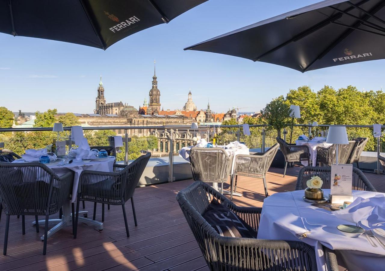 ドレスデン レジデンツ アム ツヴィンガーアパートホテル エクステリア 写真 The Terrace at the Hotel
