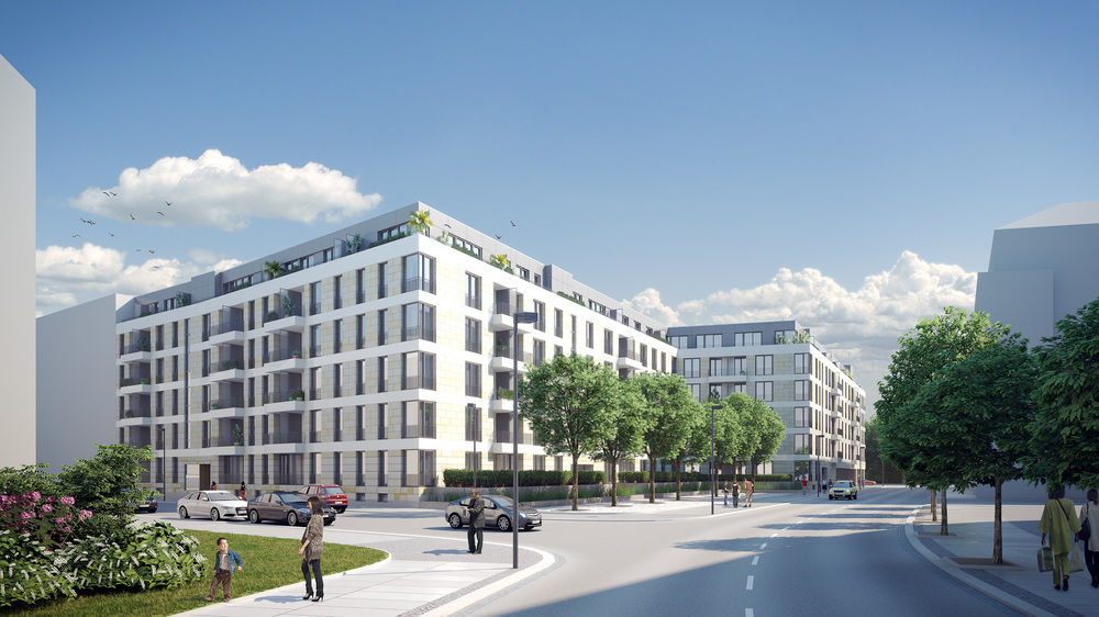 ドレスデン レジデンツ アム ツヴィンガーアパートホテル エクステリア 写真 Residential complex in Berlin