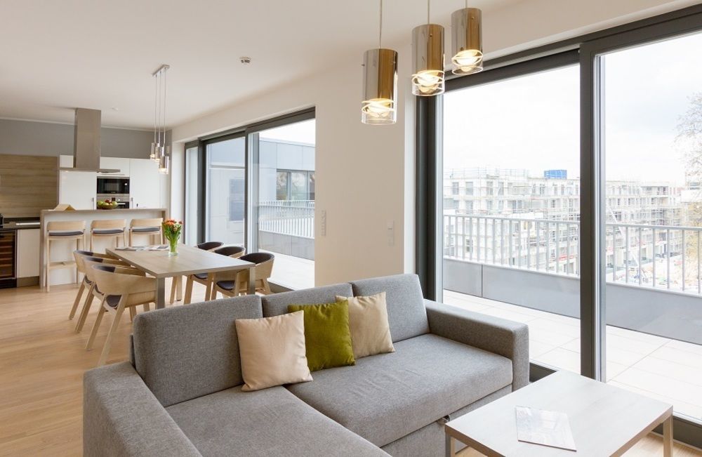 ドレスデン レジデンツ アム ツヴィンガーアパートホテル エクステリア 写真 Interior of a typical apartment